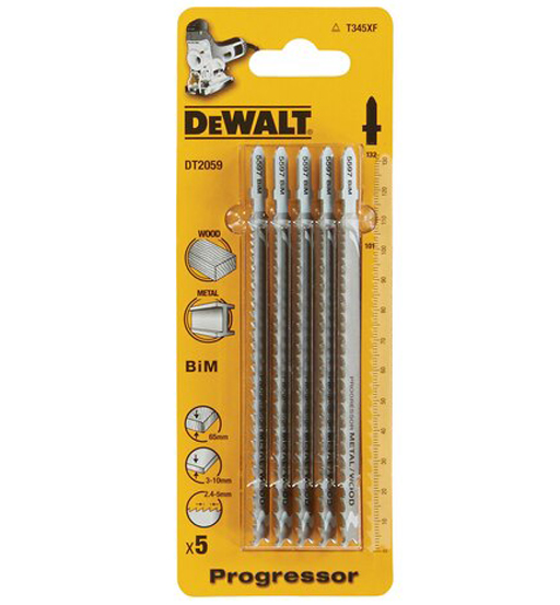 DEWALT EXTREME Bi-METAL JIGSAW BLADE FOR WOOD AND METAL