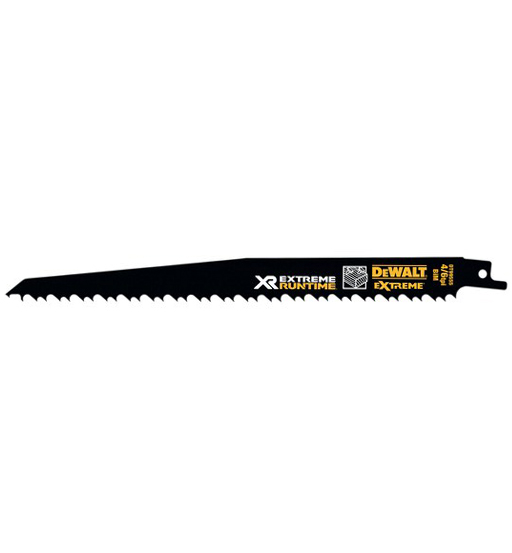 DEWALT 5 PIECE XR EXTREME RUNTIME 230mm RECIPROCATING SAW BLADES