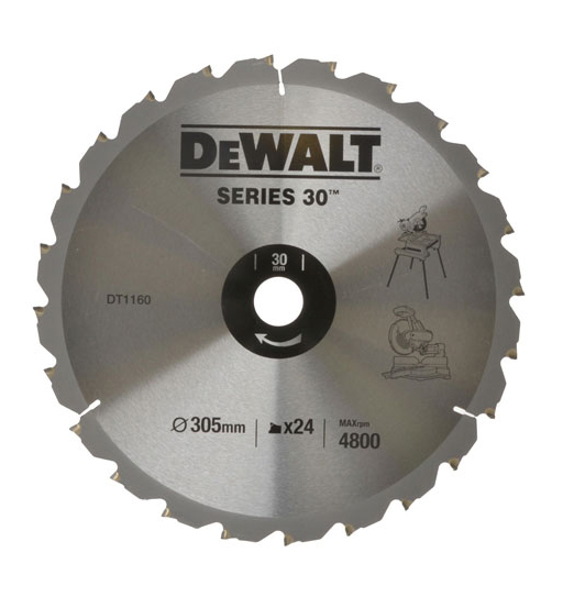 DEWALT S30 BLADE 305 X 30MM 24T