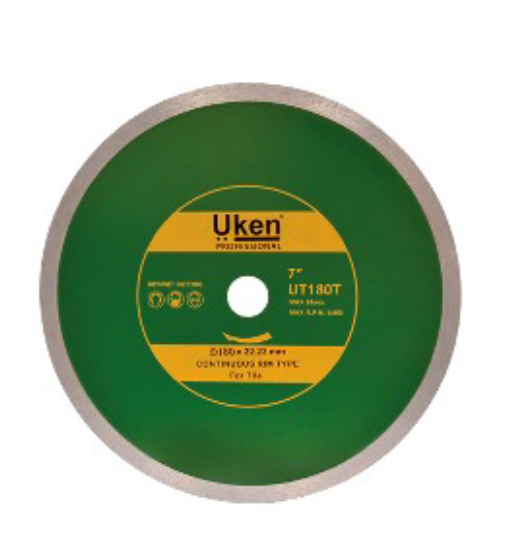 UKEN DIAMOND BLADE TILE CUTTING 180MM 