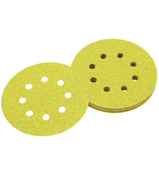 DEWALT DT3101-QZ LOOP DISC, ROSS QUICK FIT, 125 mm, 8 HOLES, GRIT SIZE 40 (Pack of 10)