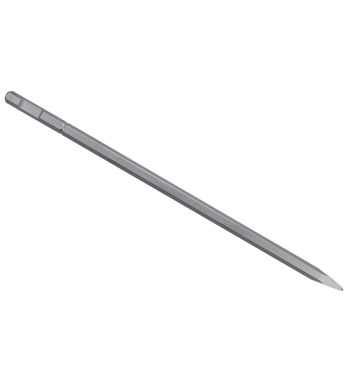 DEWALT 19MM HEX POINTED CHISEL 400MM LENGTH