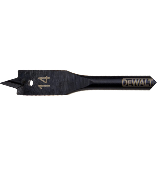 DEWALT SHOCKPROOF FLATWOOD DRILL BIT,14mm x 5.98