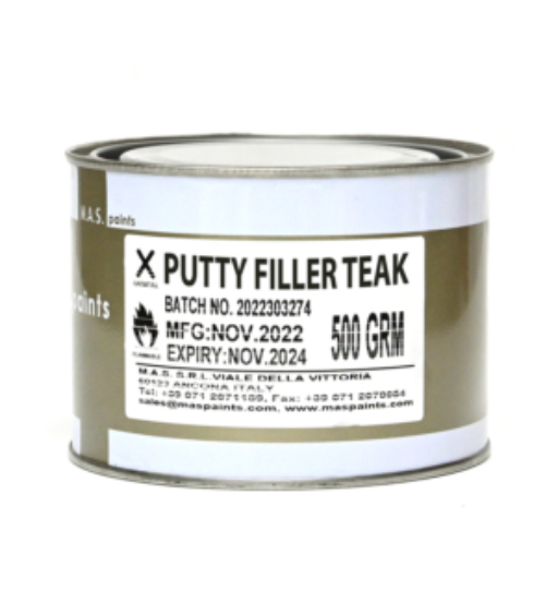 MAS PUTTY FILLER TEAK 500ML           