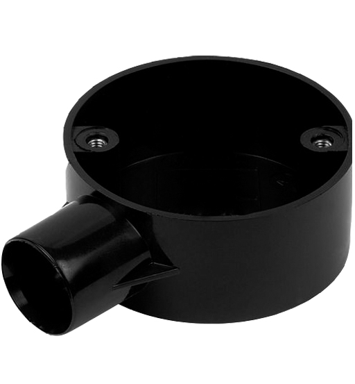 PVC CIRCULAR BOX 25MM 1WAY