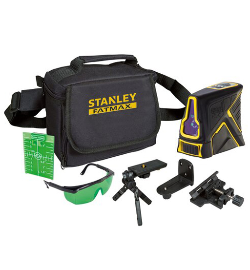 STANLEY® FATMAX® GREEN BEAM CROSS LINE 20/50M LASER LEVEL