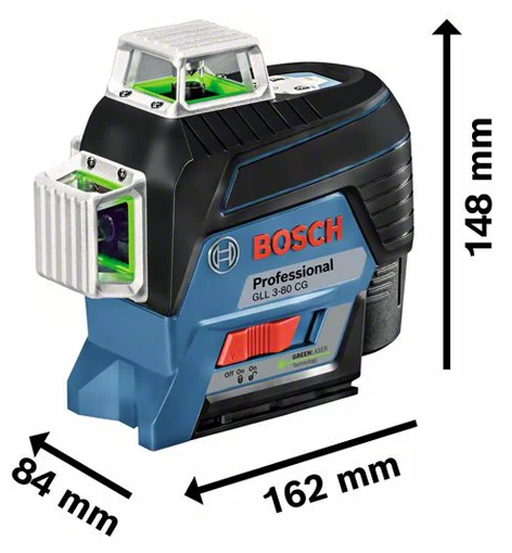 BOSCH GLL 3-80 CG PROFESSIONAL LINE LASER
