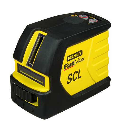 STANLEY® FATMAX® CROSS LINE 10/50M LASER LEVEL WITH ACCESSORIES