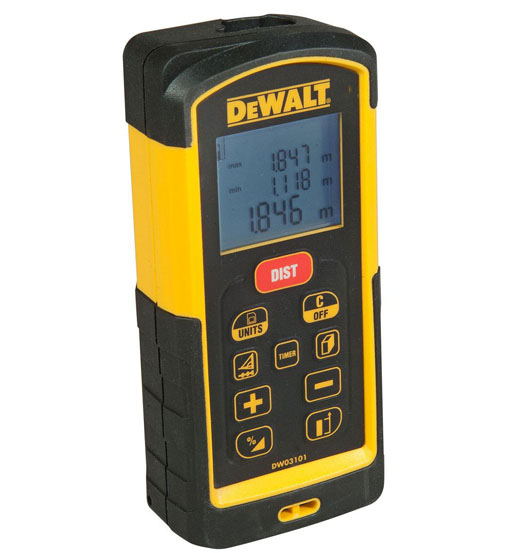 DEWALT DW03101-XJ LASER DISTANCE METER 100M (330FT)
