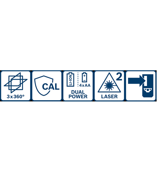 BOSCH GLL 3-80 CG PROFESSIONAL LINE LASER