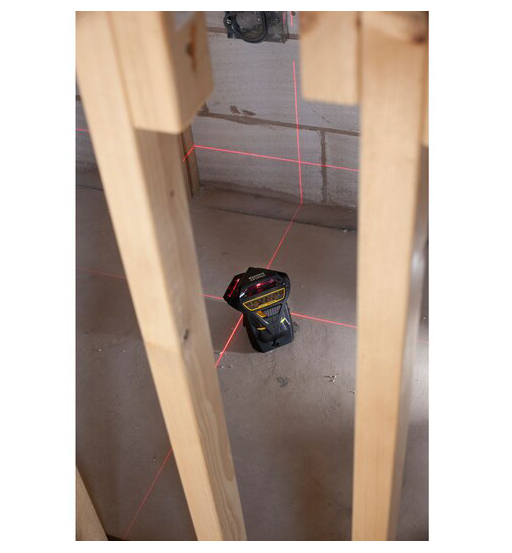 STANLEY® FATMAX® X3R RED BEAM MULTI-LINE 20/50 M LASER LEVEL