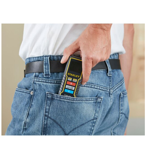 STANLEY® 30M LASER DISTANCE MEASURER WITH BLUETOOTH CONNECTIVITY(TLM99S)