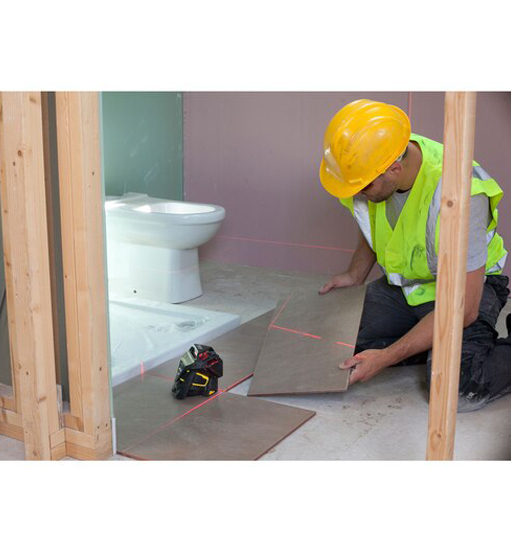 STANLEY® FATMAX® X3R RED BEAM MULTI-LINE 20/50 M LASER LEVEL