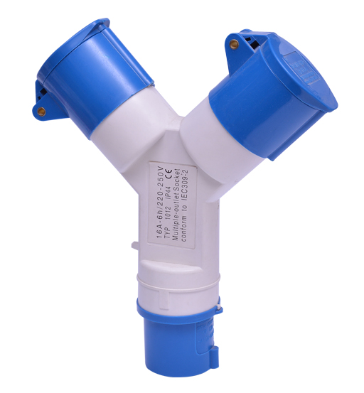 SAFEPLUS IND SOCKET 16 AMP 3 PIN 220V 2 OUTER