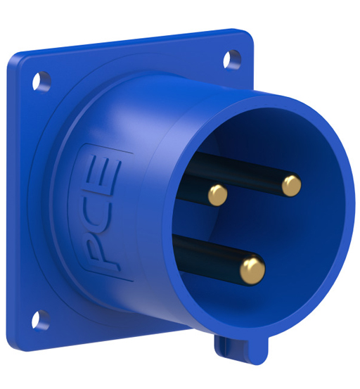 PCE PANEL PLUG 32A 3PIN 220V(STRAIGHT)  