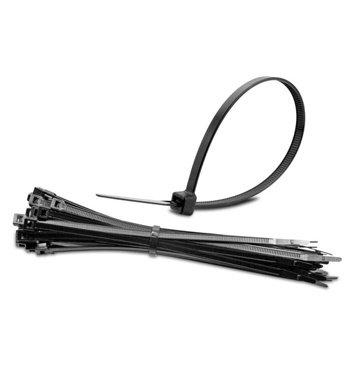 CABLE TIE 430 X 4.8 MM (100/PKT) BLACK SAFEPLUS