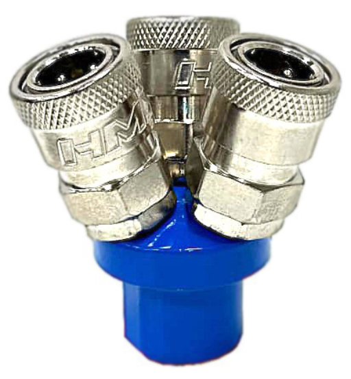 HMX QRC MANIFOLD 3 WAY 1/4
