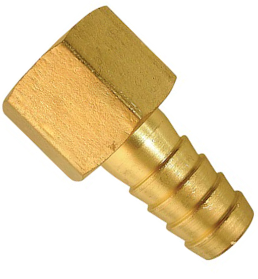 BRASS NIPPLE SOCKET 1/4