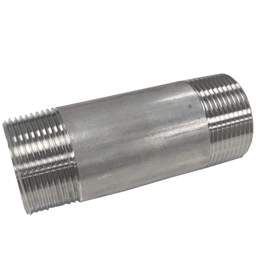 SS BARREL NIPPLE 11/2
