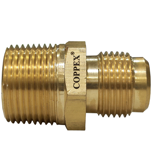 COPPEX AC HALF FLARE UNION 1/4X1/8
