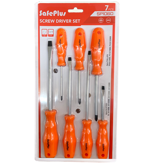 SAFEPLUS SCREW DRIVER 7 PCS/ SET