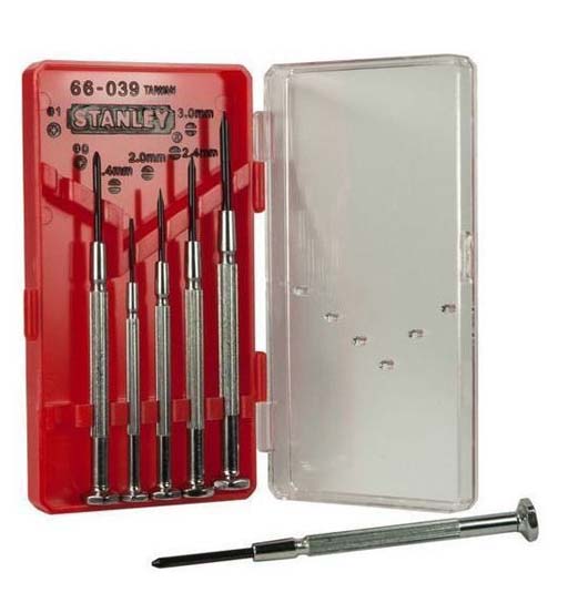 STANLEY SCREW DRIVER PRECISION INSTRUMENT SET