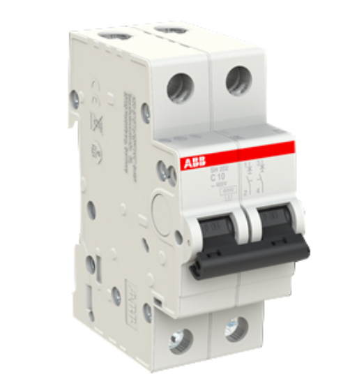 MCB DP 10A 6KA ABB