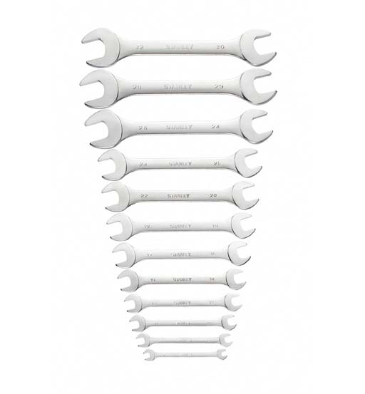 STANLEY FatMax® OPEN END WRENCH SET 12 PCS (metric)