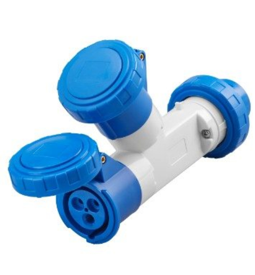 GEWISS IND SOCKET 16 AMP 3 PIN 220V 2 OUTER