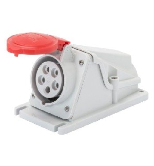 GEWISS IND SOCKET 32 AMP 5 PIN 380V     