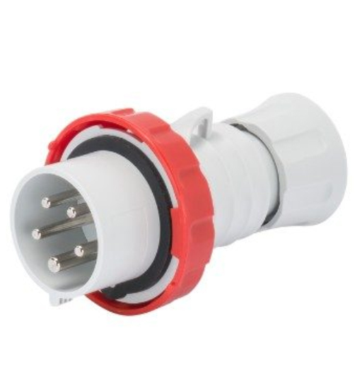 GEWISS IND PLUG 16 AMP 5 PIN 380V IP67