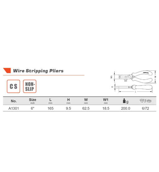 WIRE STRIPPING PLIER 6