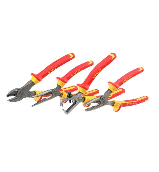 STANLEY MAXSTEEL VDE PLIERS 4PCS SET