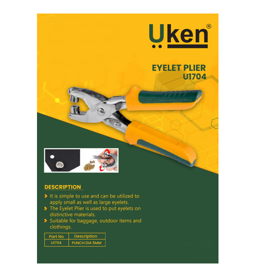 UKEN EYELET PLIER