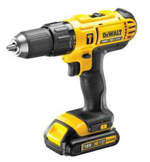 DEWALT XR 18V LI-ION 13MM COMPACT HAMMER DRILL DRIVER