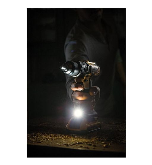 DEWALT BRUSHLESS 18V XR 13MM COMPACT HAMMER DRILL DRIVER