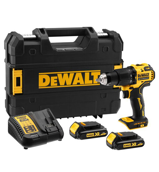 DEWALT 18V 13MM HAMMER COMPACT CORDLESS 1.5AH