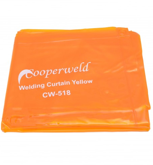 COOPERWELD WELDING CURTAIN YELLOW 6X6