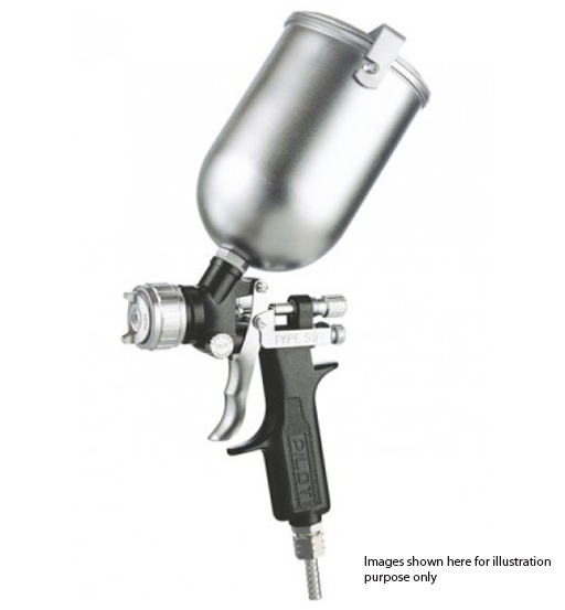 SPRAY GUN PILOT P59 (1/2LTR TOP TANK METAL)    