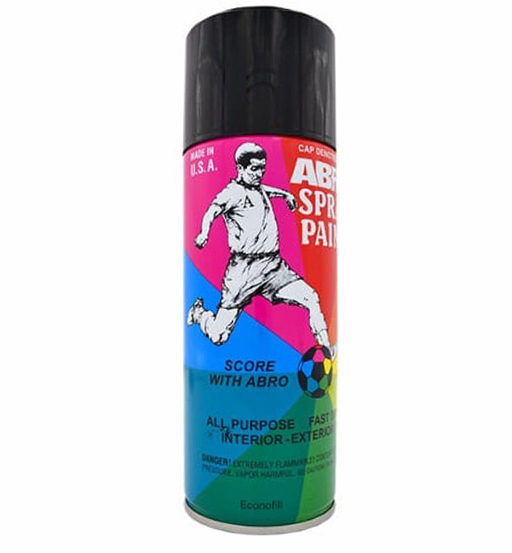 SPRAY PAINT BLACK ABRO                  