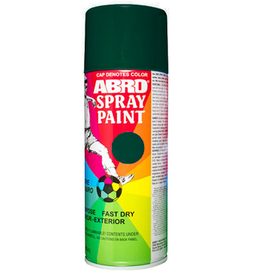 SPRAY PAINT DARK GREEN ABRO