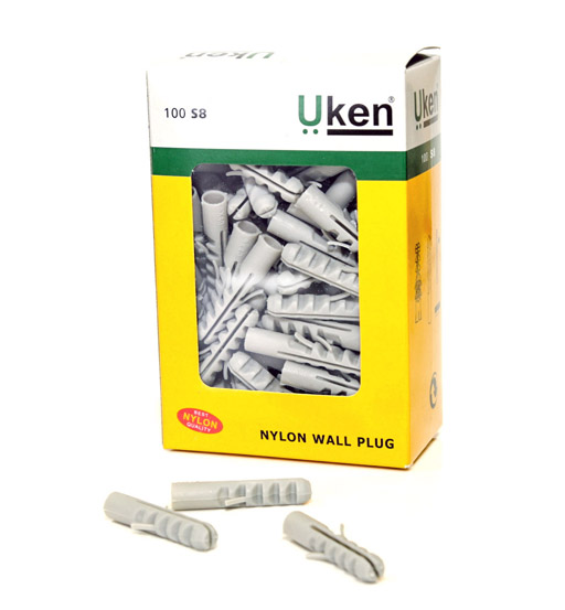 UKEN NYLON WALL PLUG M10  50mm