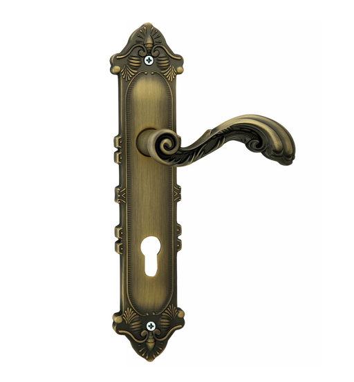 UKEN LEVER HANDLE W/PLATE CLASSIC - 109 