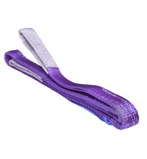 SAFEPLUS LIFTING BELT 1 TON X 1 MTR DOUBLE PALM -VOILET