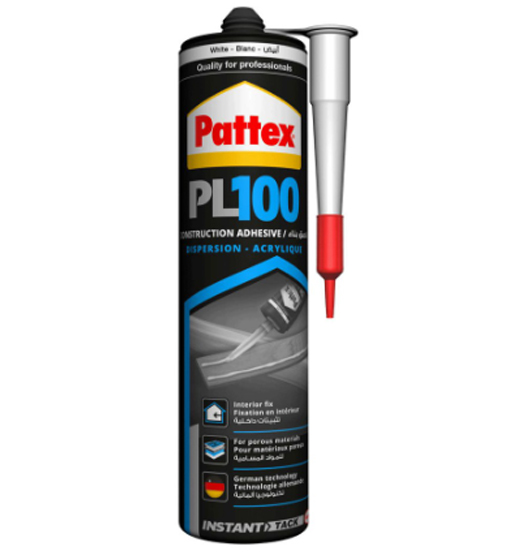 SILICON SEALANT WHITE H/D PL100 380G PATTEX