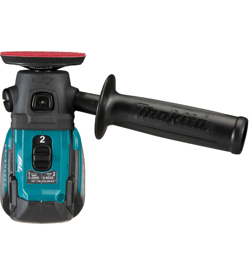 MAKITA CORDLESS SANDER POLISHER (BL/XPT) FOR 18V LI-ION LXT 75MM WITH POWER PACK XGT