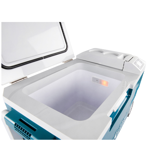 MAKITA CORDLESS COOLER&WARMER BOX FOR 18V LI-ON LXT WITH BATTERY AND CHARGER KIT