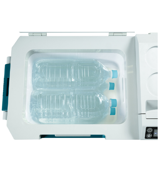 MAKITA CORDLESS COOLER&WARMER BOX FOR 18V LI-ON LXT WITH BATTERY AND CHARGER KIT