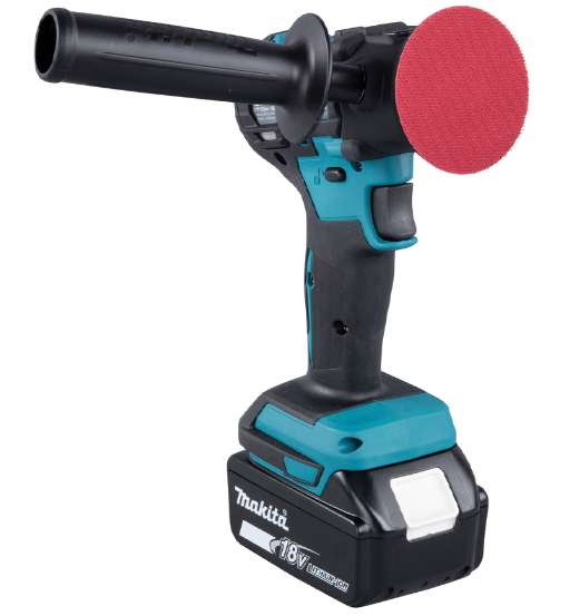 MAKITA CORDLESS SANDER POLISHER (BL/XPT) FOR 18V LI-ION LXT 75MM WITH POWER PACK XGT