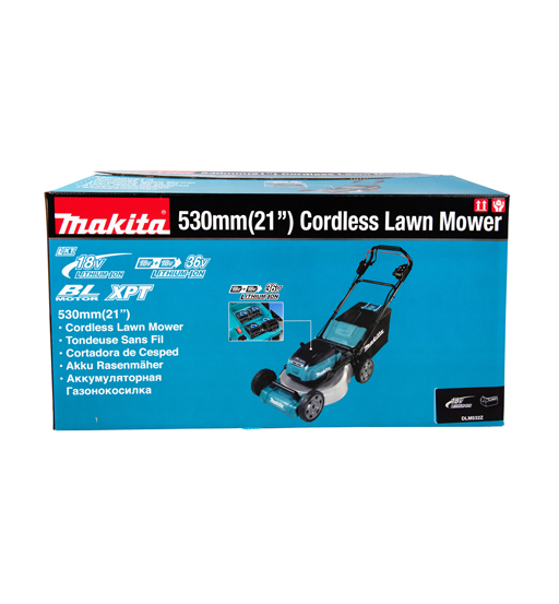 MAKITA CORDLESS LAWNMOWER (BL) FOR  18Vx2 LI-ION LXT 530MM